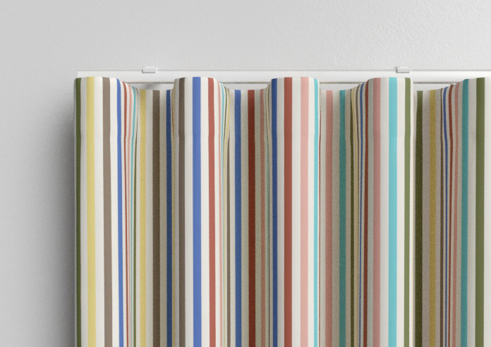 The British Stripe Co. Catherine, Bristol No.1 - Made to Measure Curtains - Image 13